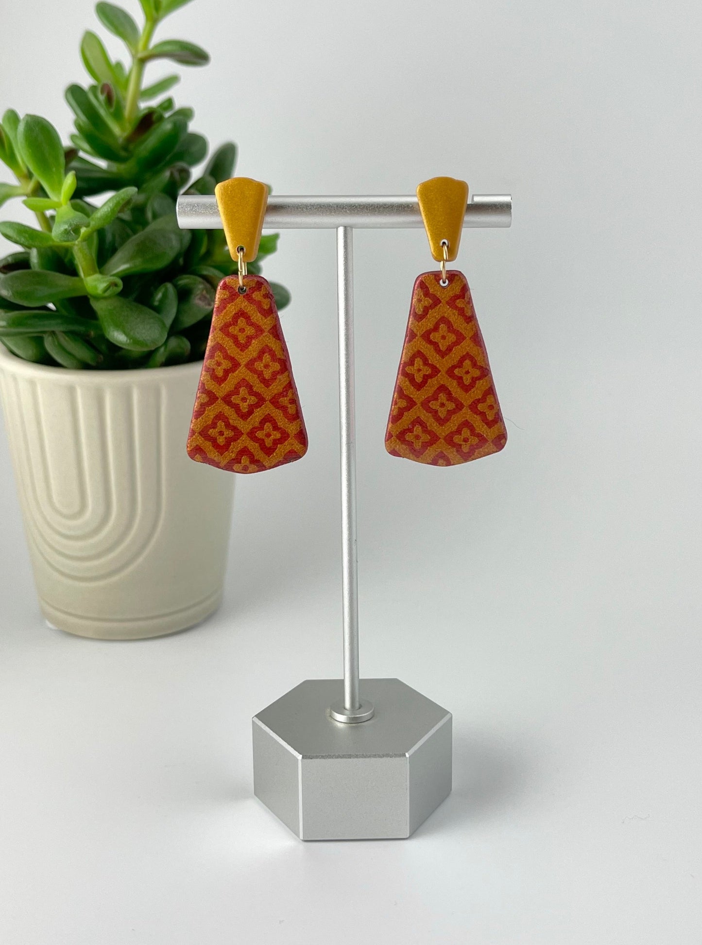 Red & Gold Pendant