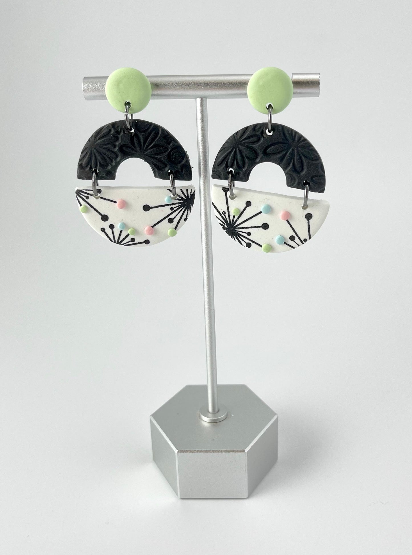 Groovy 50s Starburst Semis - green