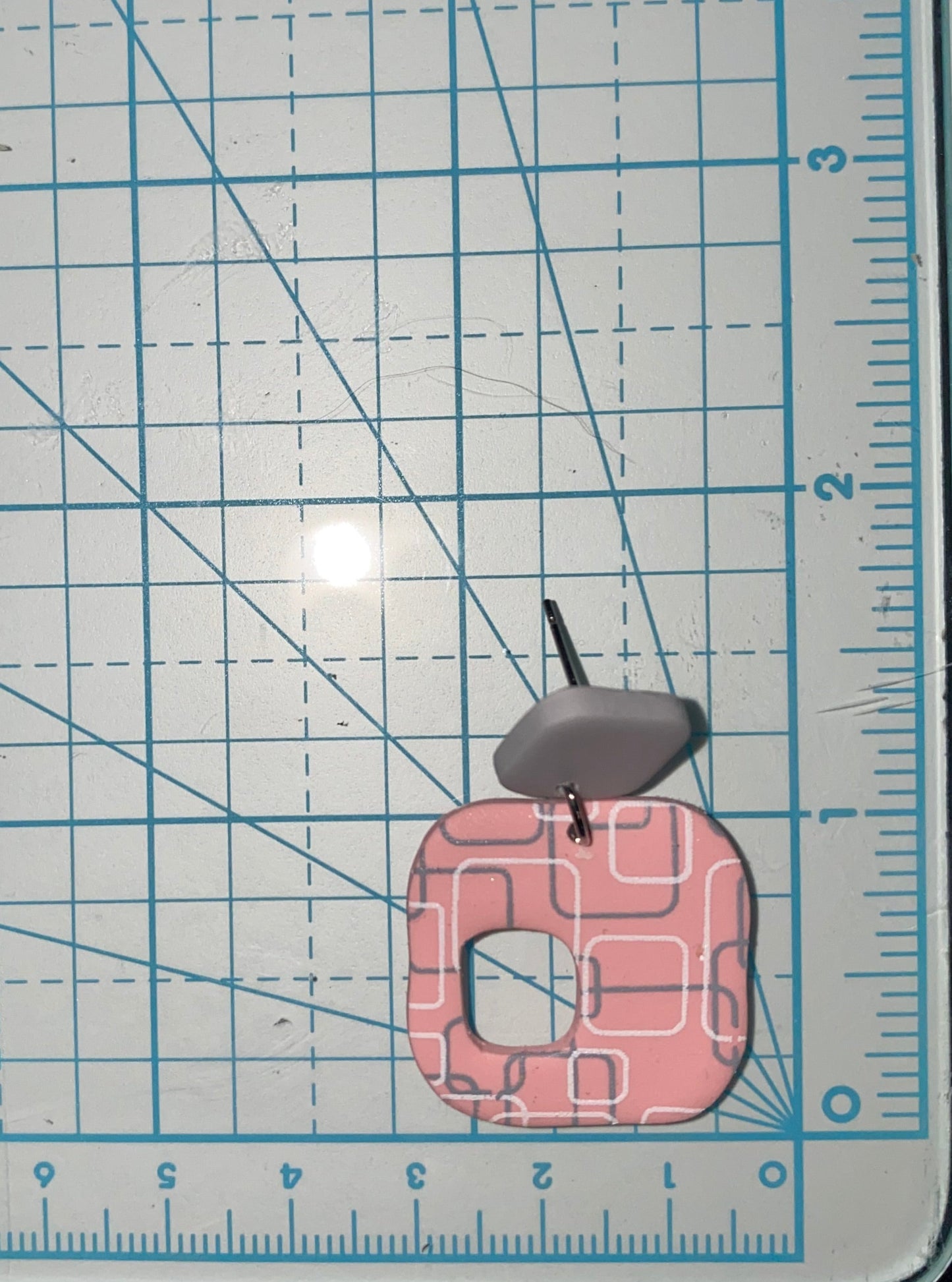 Groovy 50s Pink Square