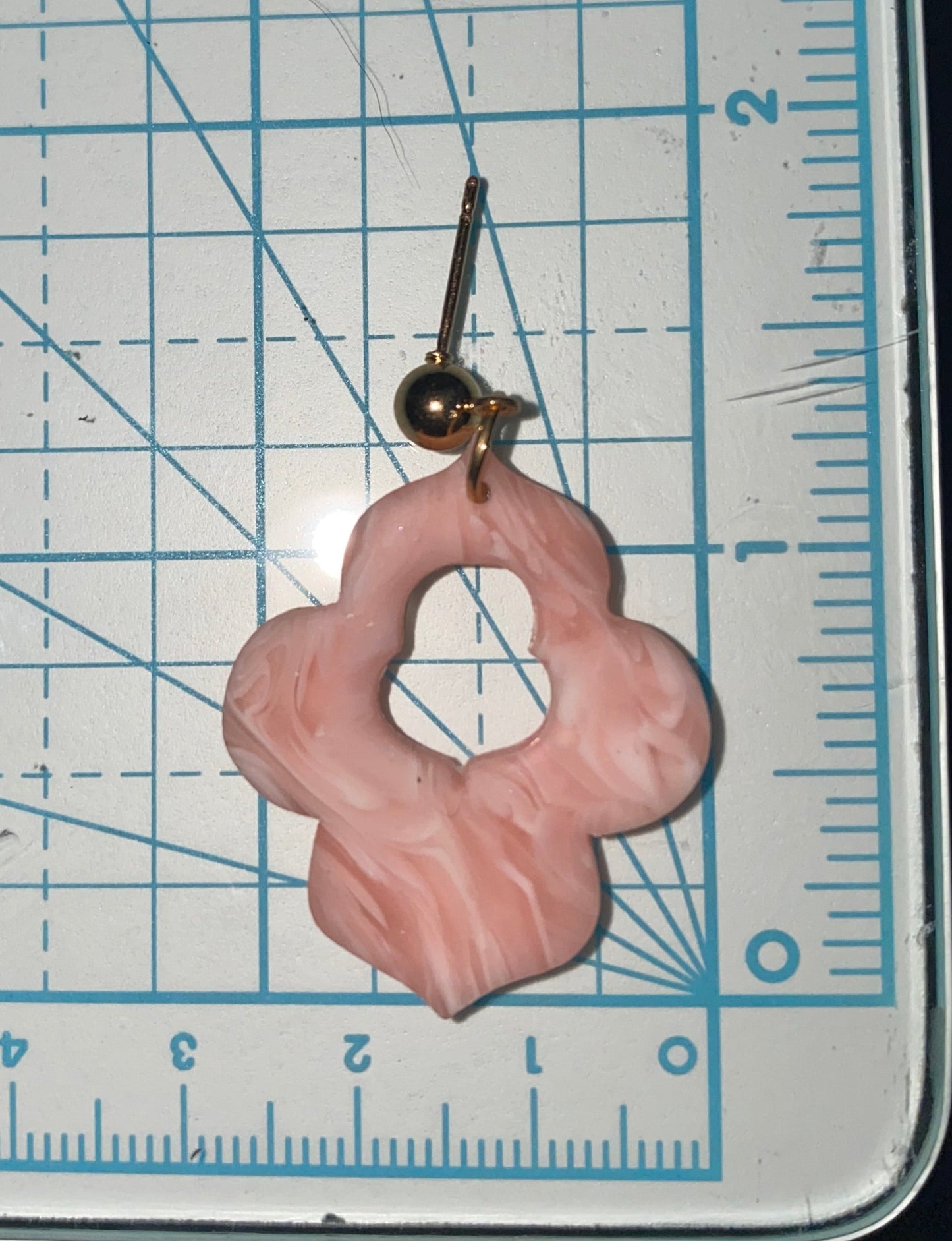 Pink Marble Pendant